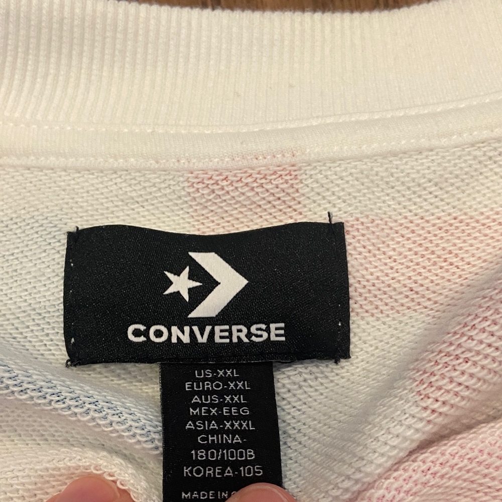 Converse Zigzag Patterned Sweatshirt - Picture 3 of 5